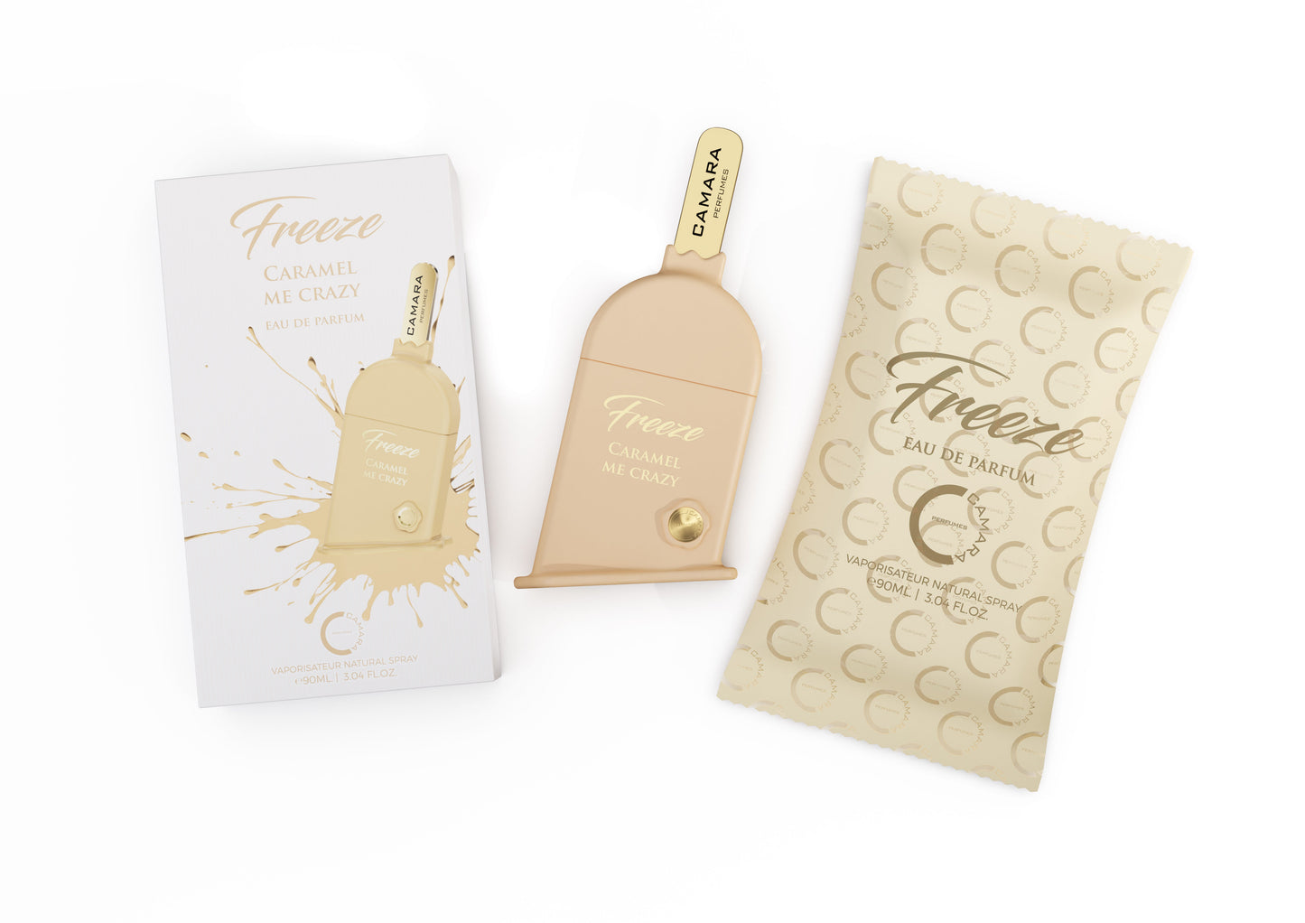Freeze Caramel Me Crazy By Camara 90 Ml