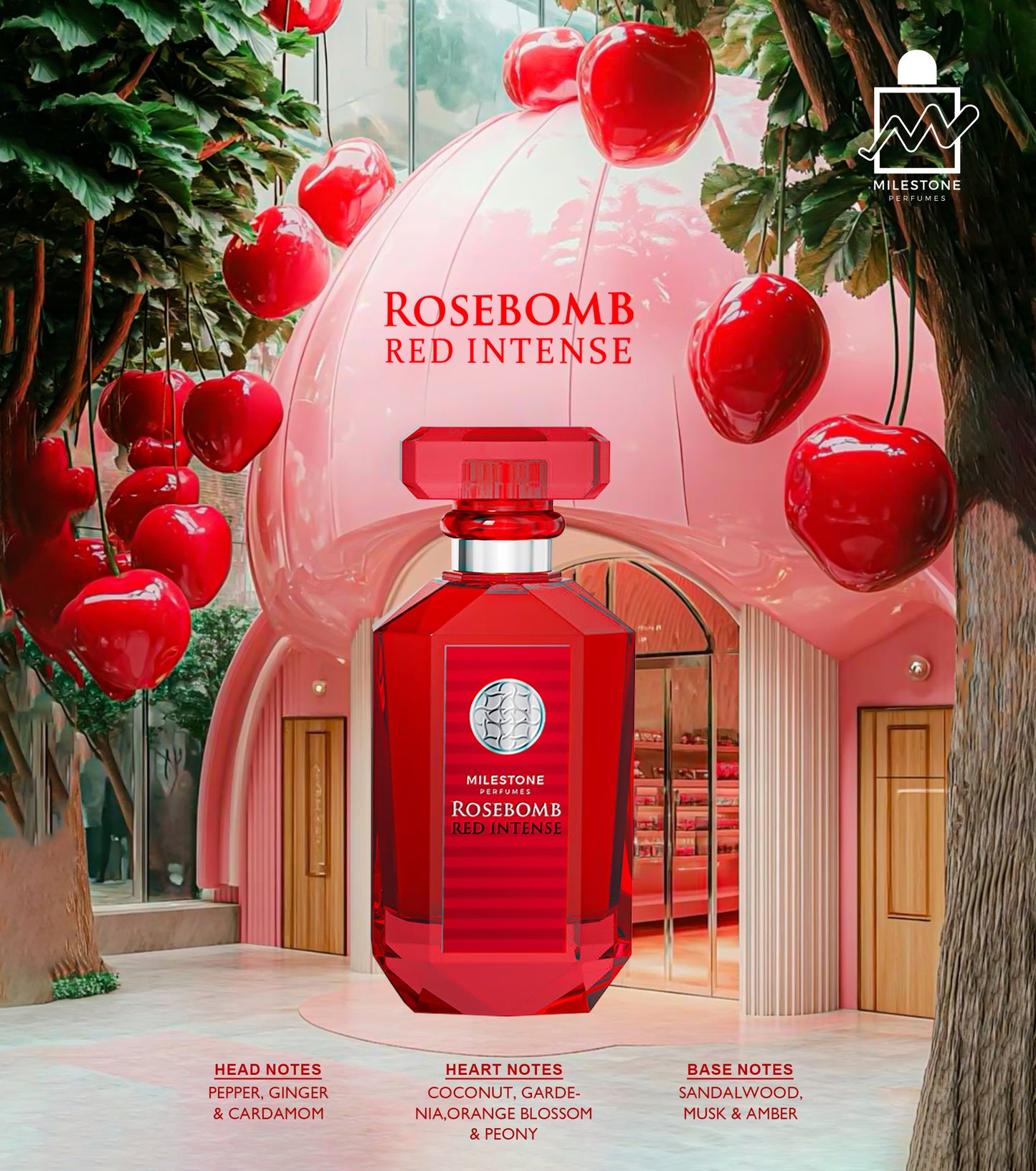Rosebomb Red Intense (Woman) - 100ML