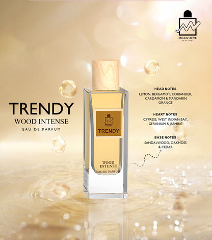 عطر تريندي وود إنتنس (للرجال) - 80 مل