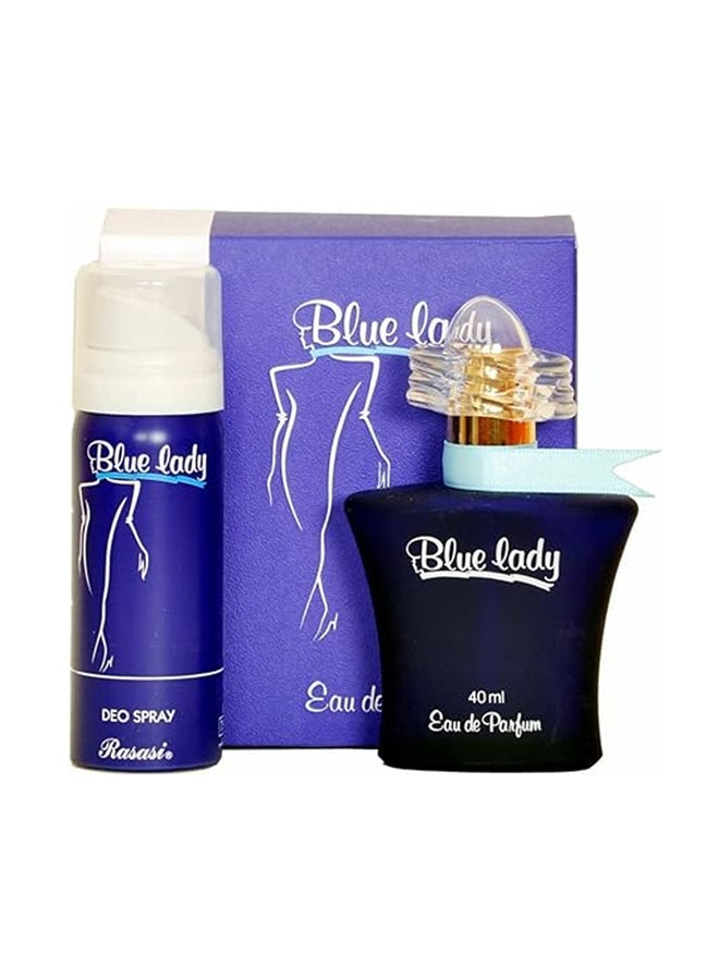 Blue Lady EDP With Free Deo Spray- Set